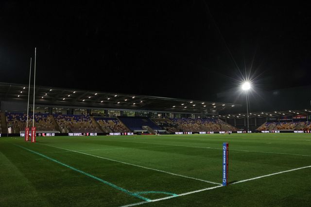 A general view of The LNER Community Stadium during the Betfred Super League Round 1 match York Knights vs Hull KR at LNER Community Stadium, Lincoln, United Kingdom on 12 February 2026

(Photo by Mark Cosgrove/News Images)