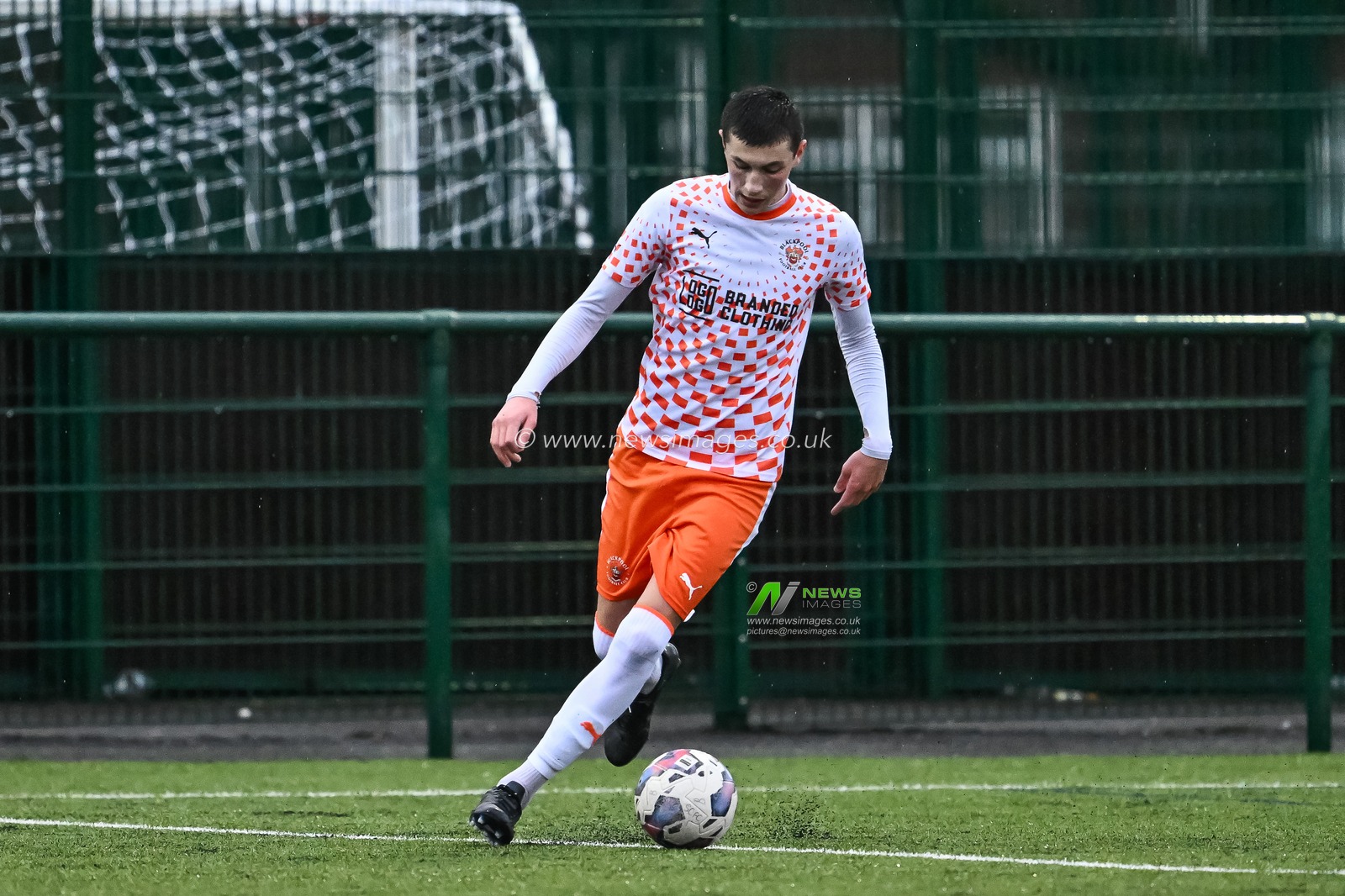 during the Central League match Salford City vs Blackpool at Salford Sports Village, Salford, United Kingdom, 23rd January 2024

(Photo by Craig Thomas/News Images)
