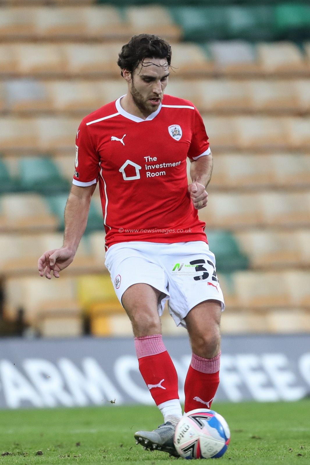 Matthew James #32 of Barnsley during the game