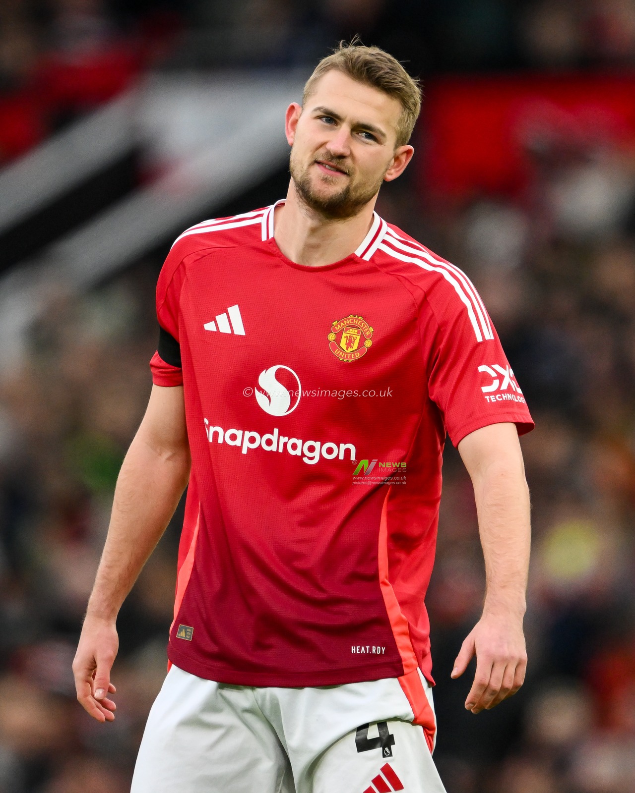 Matthijs de Ligt of Manchester United during the Premier League match Manchester United vs Crystal Palace at Old Trafford, Manchester, United Kingdom, 2nd February 2025

(Photo by Craig Thomas/News Images)