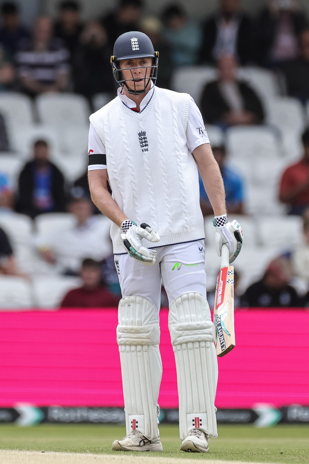 Zak Crawley of England during the 1st Rothesay Test Match Day 5 England vs India at Headingley Cricket Ground, Leeds, United Kingdom, 24th June 2025

(Photo by Mark Cosgrove/News Images)