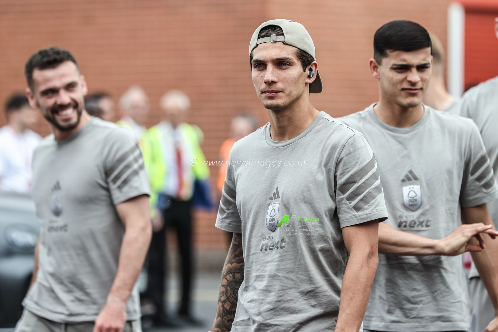 NicolÃ¡s DomÃ­nguez of Nottingham Forest arrives during the Premier League match Nottingham Forest vs Brentford at City Ground, Nottingham, United Kingdom, 30th April 2025

(Photo by Alfie Cosgrove/News Images)