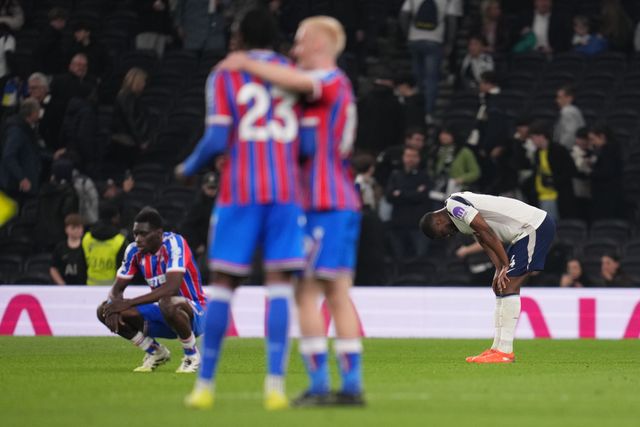 Kevin Danso of Tottenham Hotspur at full time during the Premier League match Tottenham Hotspur vs Crystal Palace at Tottenham Hotspur Stadium, London, United Kingdom on 05 March 2026

(Photo by Harvey Murphy/News Images)