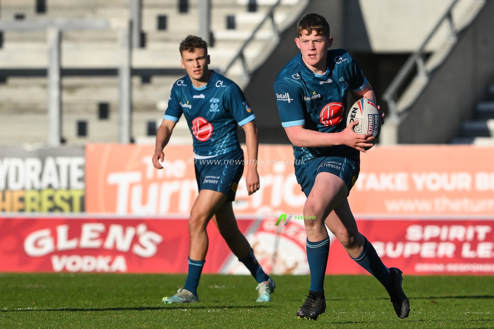 during the Betfred Super League match St Helens vs Warrington Wolves at Totally Wicked Stadium, St Helens, United Kingdom, 20th April 2023

(Photo by Craig Thomas/News Images)