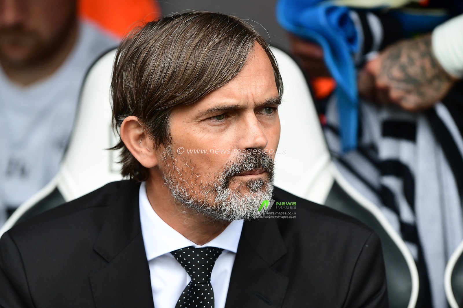 10th August 2019, Pride Park, Derby, England; Sky Bet Championship, Derby County vs Swansea City ; Phillip Cocu, Manager of Derby County 

Credit: Jon Hobley/News Images 

English Football League images are subject to DataCo Licence