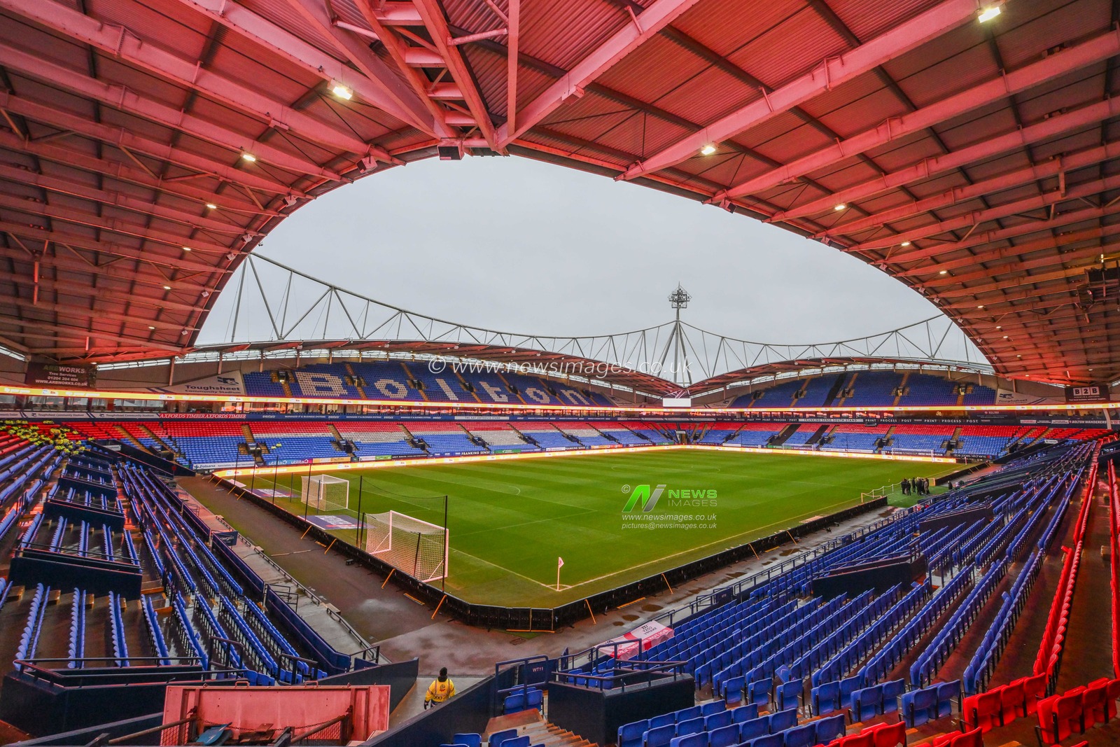A general view of Bloomfield Road, Home of Blackpool, ahead of the Sky Bet League 1 match Bolton Wanderers vs Blackpool at Toughsheet Community Stadium, Bolton, United Kingdom, 23rd November 2024

(Photo by Craig Thomas/News Images)