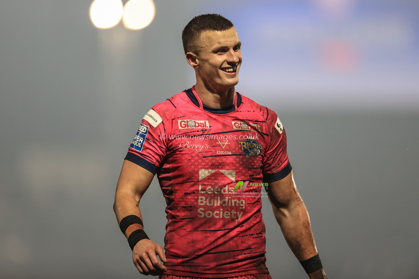 Ash Handley of Leeds Rhinos during the game