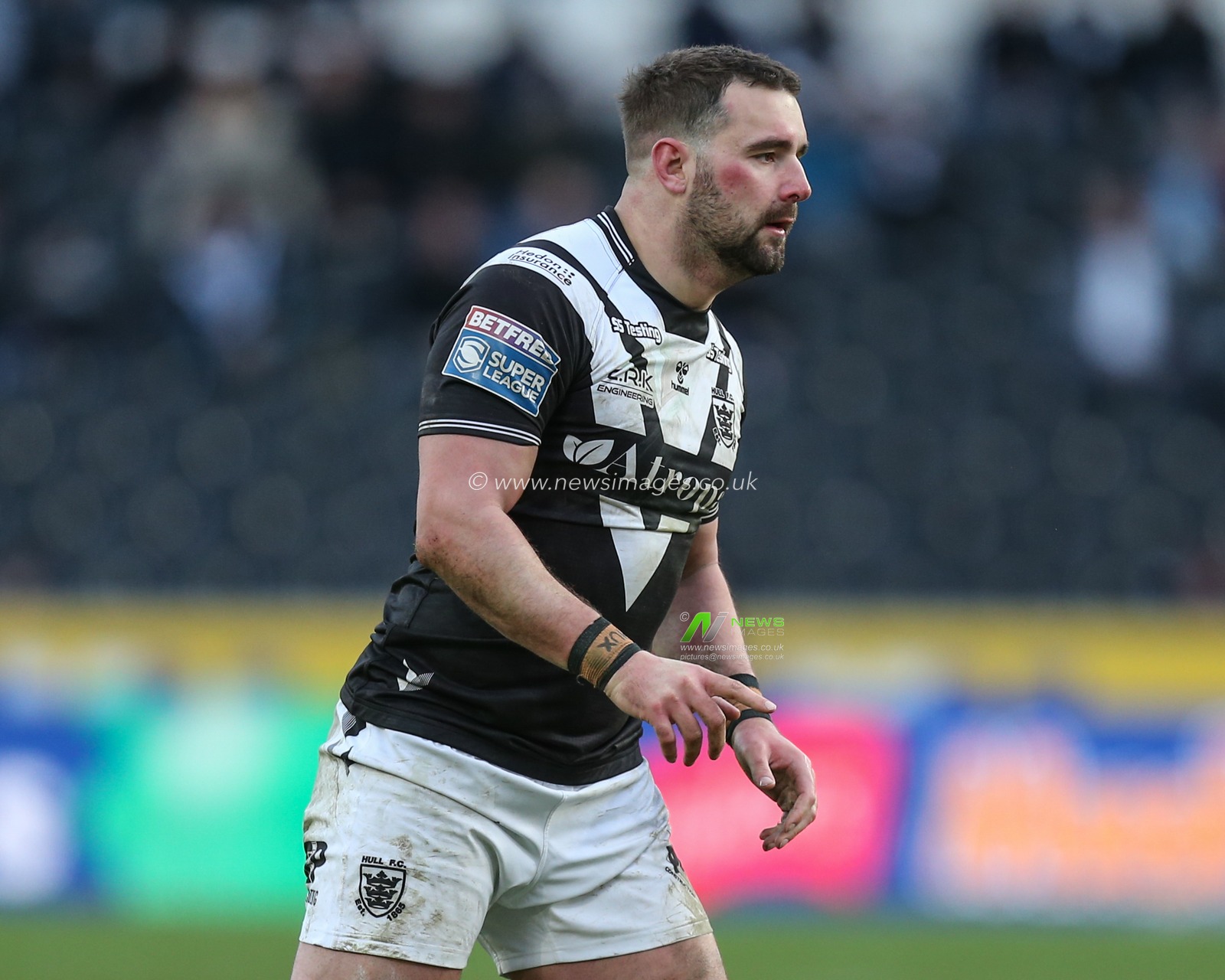 Josh Bowden #22 of Hull FC during the game