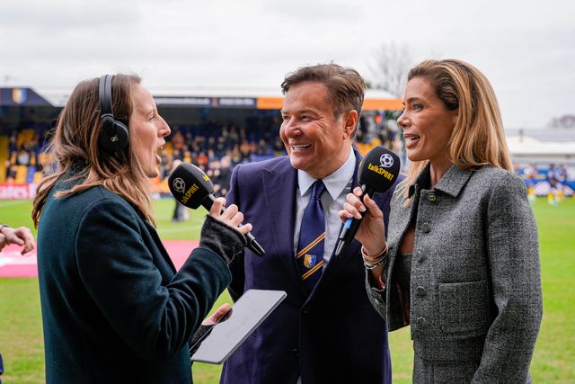 Mansfield chairman John Radford and Mansfield CEO Carolyn Radford during the Emirates FA Cup fifth round match Mansfield Town vs Arsenal at One Call Stadium, Mansfield, United Kingdom on 07 March 2026

(Photo by Maynard Manyowa/News Images)
