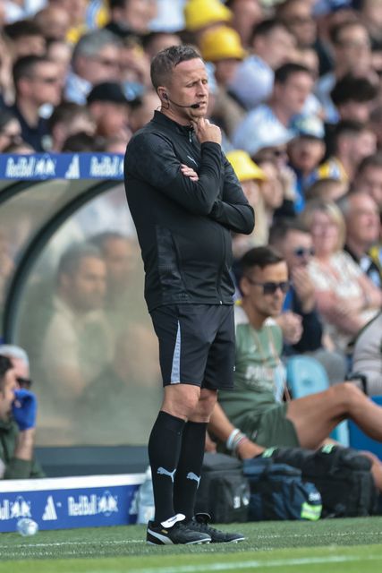 Fourth official David Webb during the Pre-season friendly match Leeds United vs Villarreal at Elland Road, Leeds, United Kingdom, 2nd August 2025

(Photo by Mark Cosgrove/News Images)