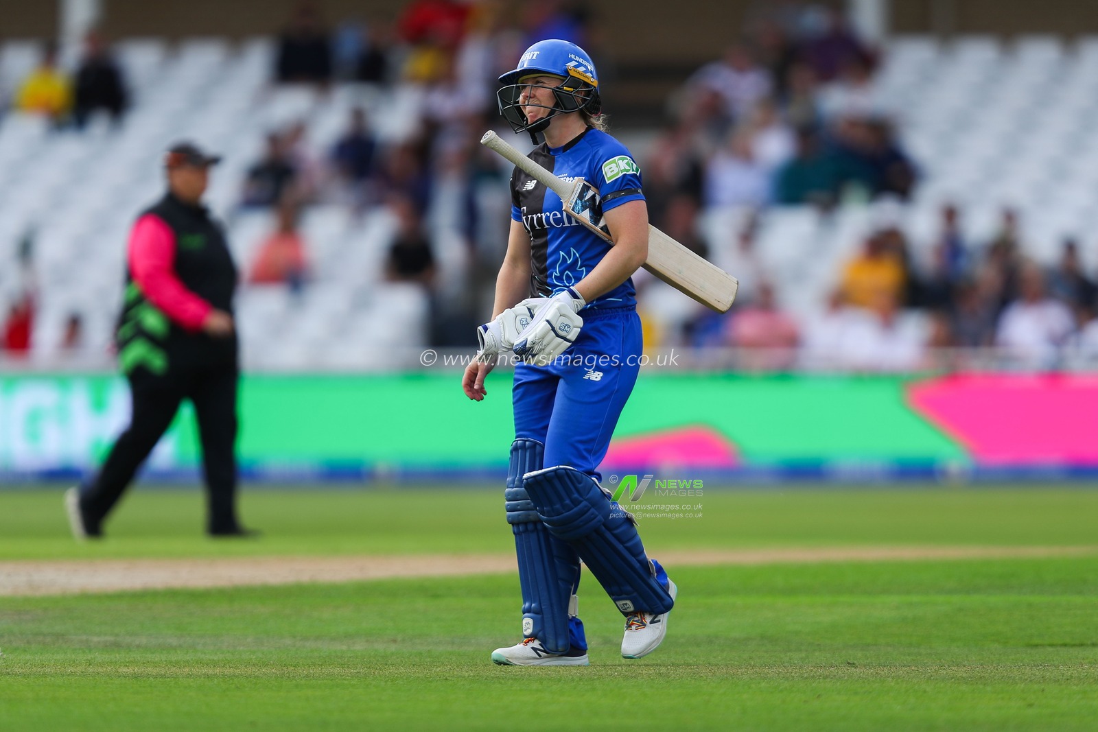 Heather Knight of London Spirit looks dejected following her dismissal during the The Hundred match Trent Rockets Women vs London Spirit Women at Trent Bridge, Nottingham, United Kingdom, 7th August 2024

(Photo by Izzy Poles/News Images)