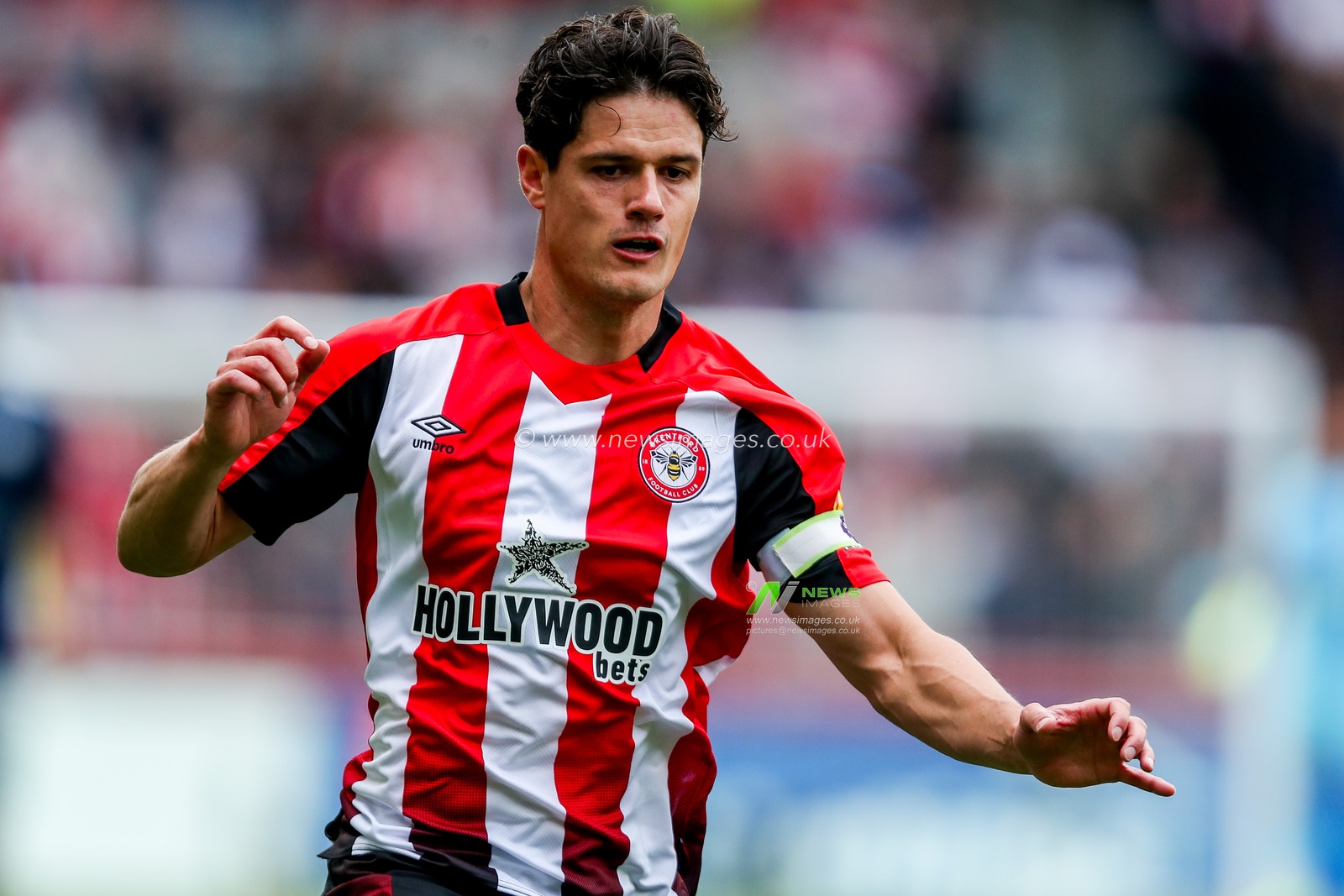 Christian Norgaard of Brentford in action during the Premier League match Brentford vs Manchester United at The Gtech Community Stadium, London, United Kingdom, 4th May 2025

(Photo by Izzy Poles/News Images)
