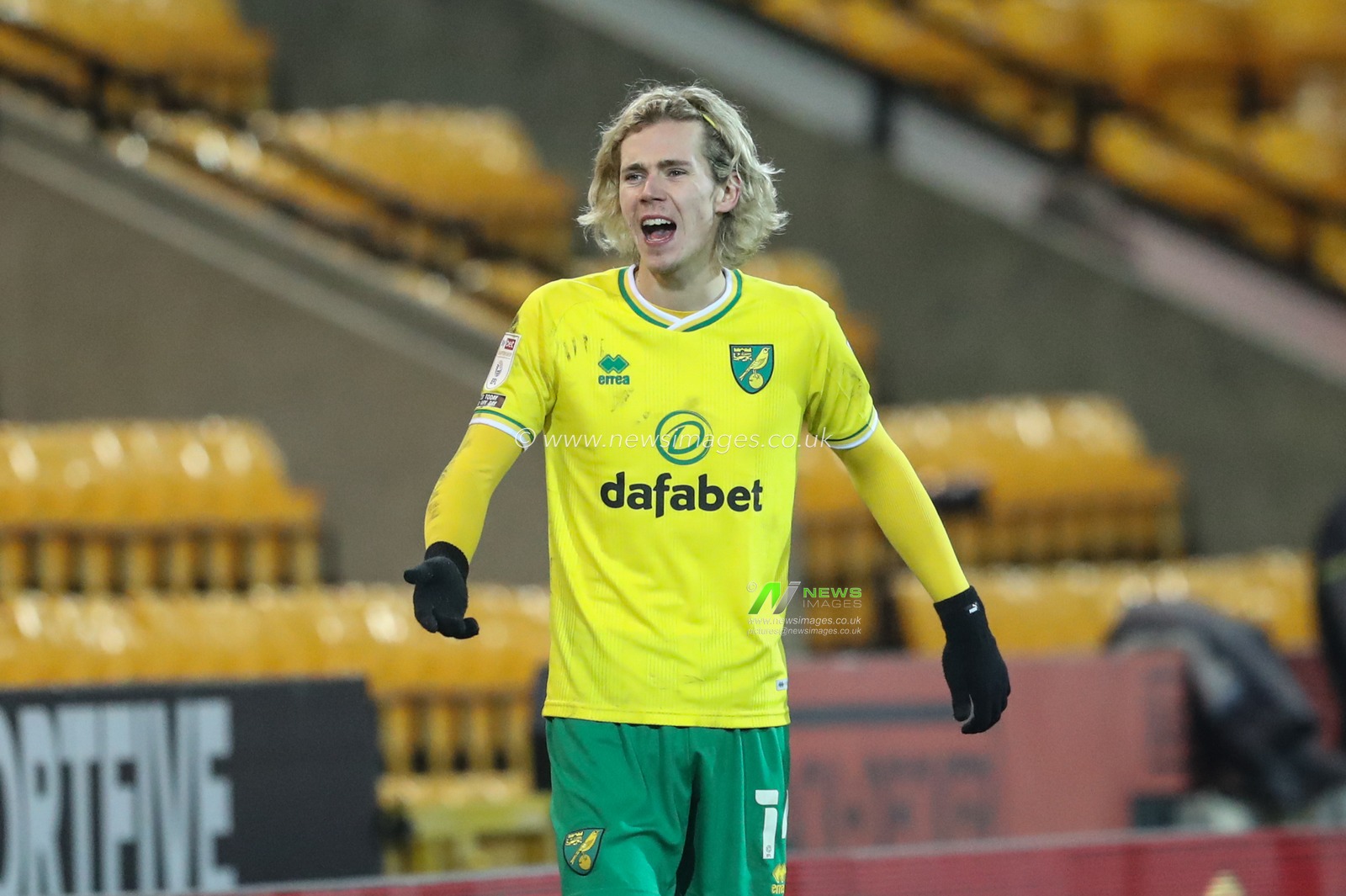 Todd Cantwell #14 of Norwich City during the game