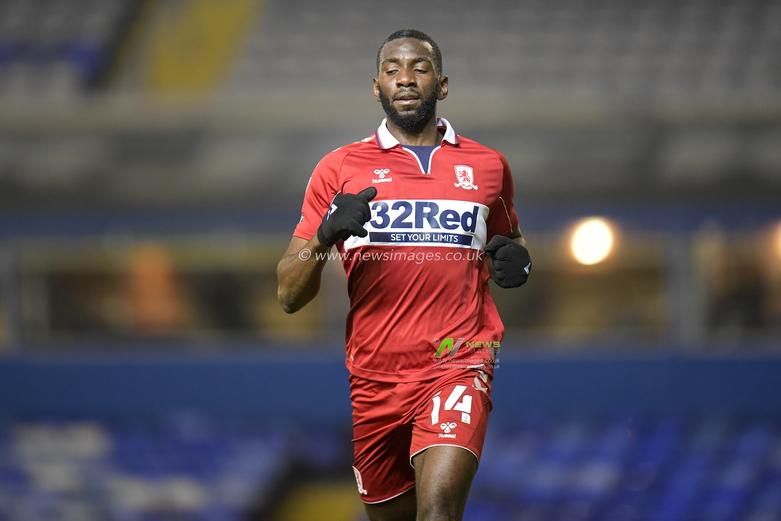 Yannick Bolasie #14 of Middlesbrough