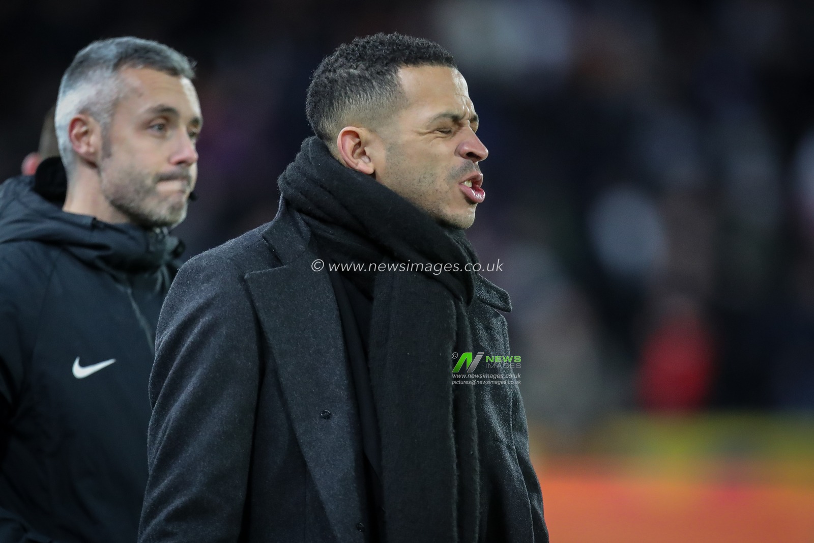 Liam Rosenior manager of Hull City reacts during the Sky Bet Championship match Hull City vs Cardiff City at MKM Stadium, Hull, United Kingdom, 4th February 2023

(Photo by James Heaton/News Images)