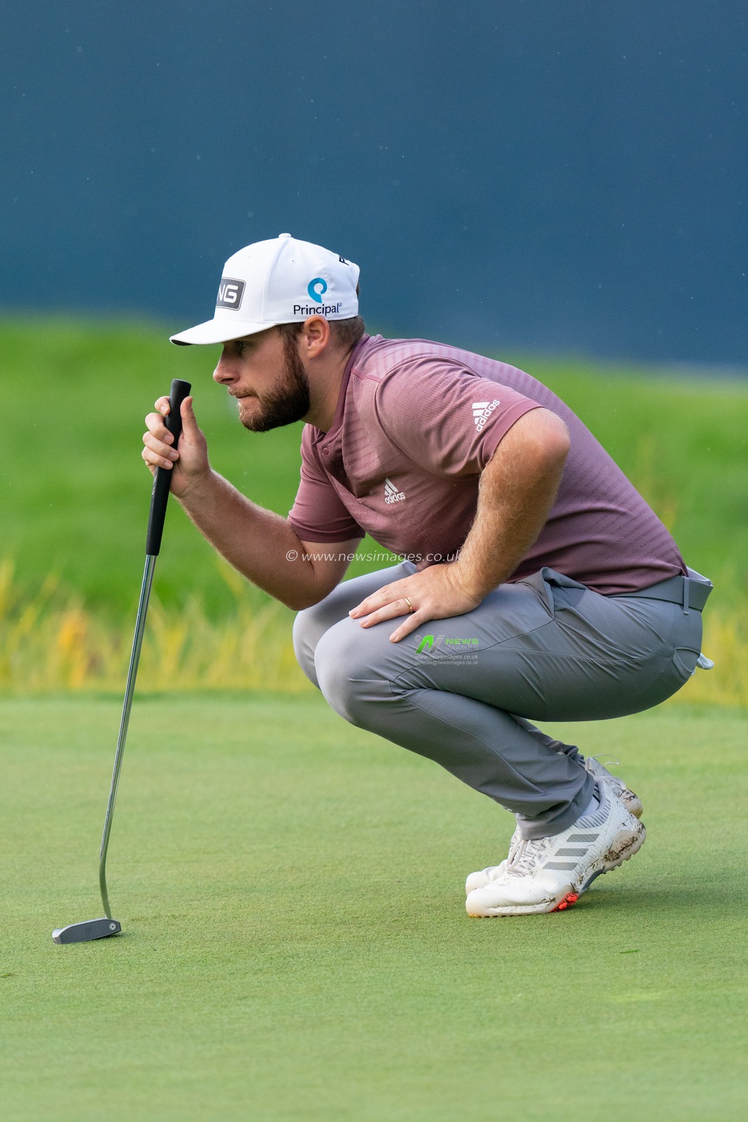 Tyrrell Hatton (ENG) 18th green during the BMW PGA Championship 2022 day 1 at Wentworth Club, Virginia Water, United Kingdom, 8th September 2022

(Photo by Richard Washbrooke/News Images)