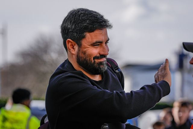 Vitor Matos manager of Swansea City arrives at the stadium prior to kick off during the Sky Bet Championship match Derby County vs Swansea City at Pride Park Stadium, Derby, United Kingdom on 14 February 2026

(Photo by Maynard Manyowa/News Images)