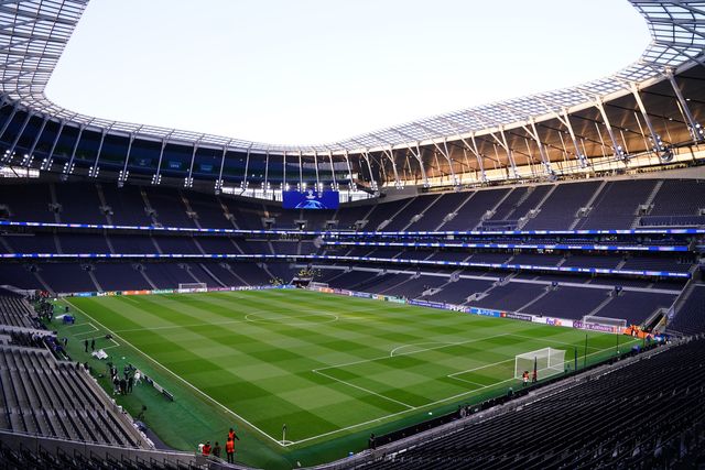 General view of the tottenham hotspur stadium ahead of the UEFA Champions League match Tottenham Hotspur vs Atletico Madrid at Tottenham Hotspur Stadium, London, United Kingdom on 18 March 2026

(Photo by Harvey Murphy/News Images)