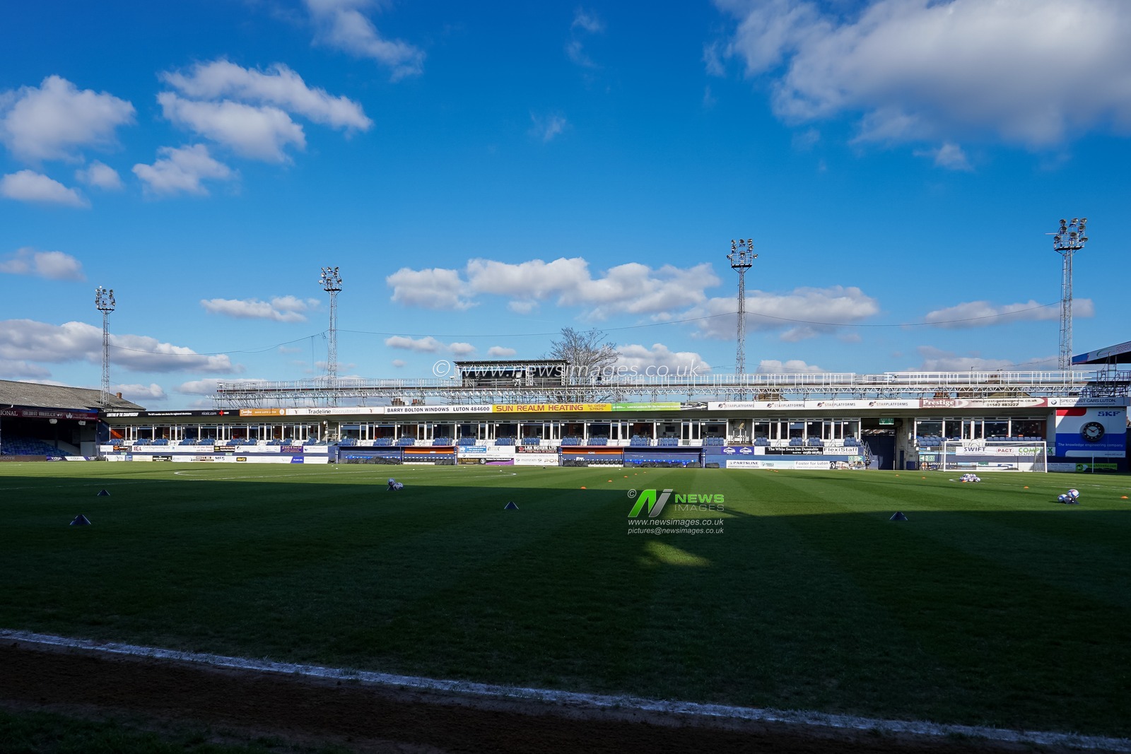 Ground View of Kenilworth Road Stadium