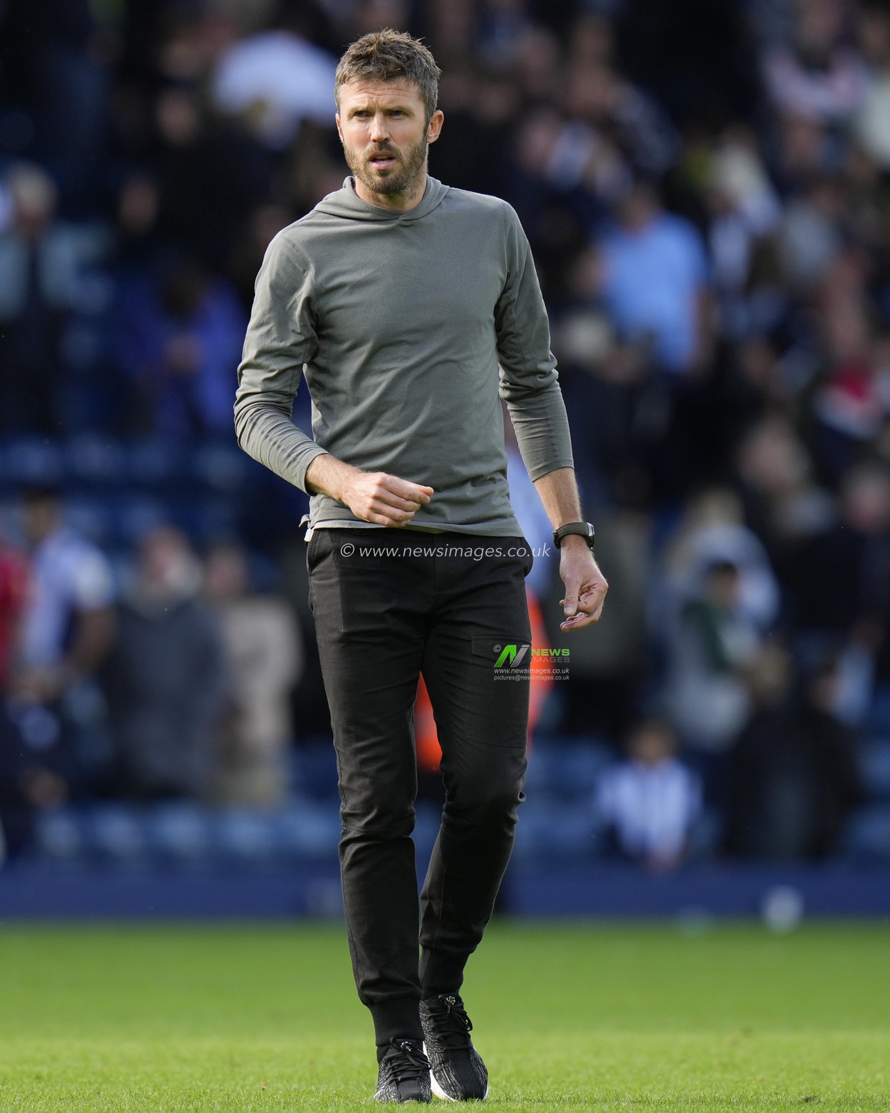 Michael Carrick Manager of Middlesbrough after the Sky Bet Championship match West Bromwich Albion vs Middlesbrough at The Hawthorns, West Bromwich, United Kingdom, 26th August 2023

(Photo by Steve Flynn/News Images)