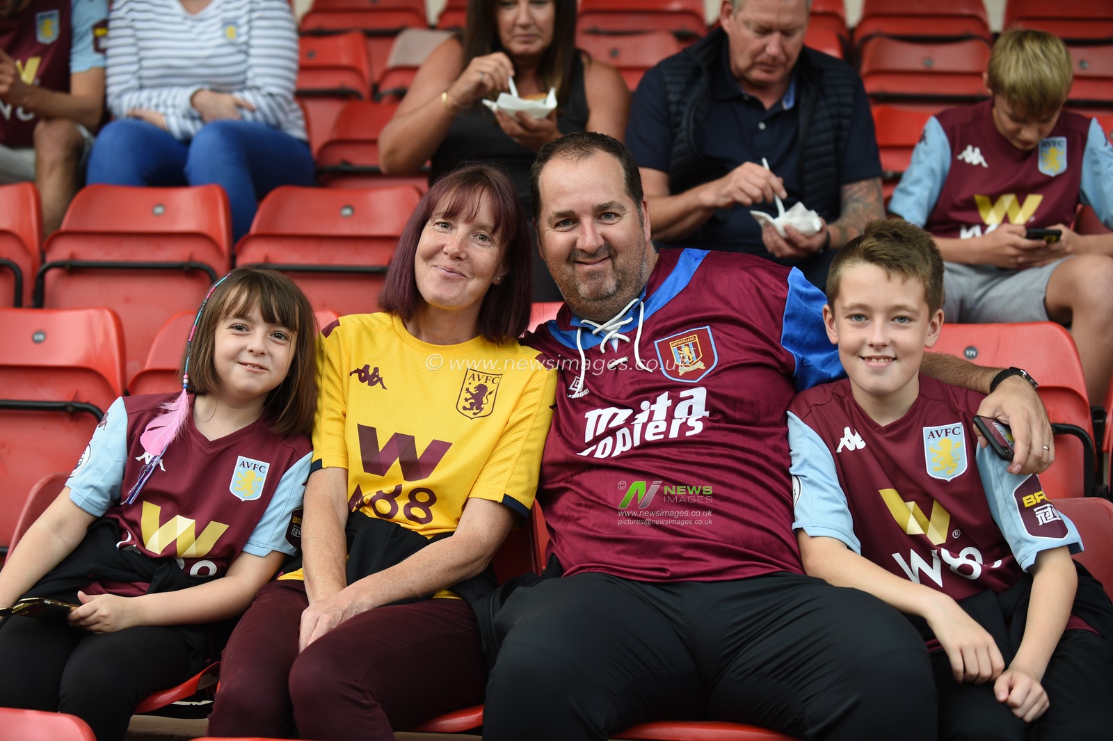 27th August 2019 , Gresty Road, Crewe, England; Carabao Cup Football, Second Round, Crewe Alexandrea vs Aston Villa ; Villa fans before the game


Credit: Richard Long/News Images

English Football League images are subject to DataCo Licence