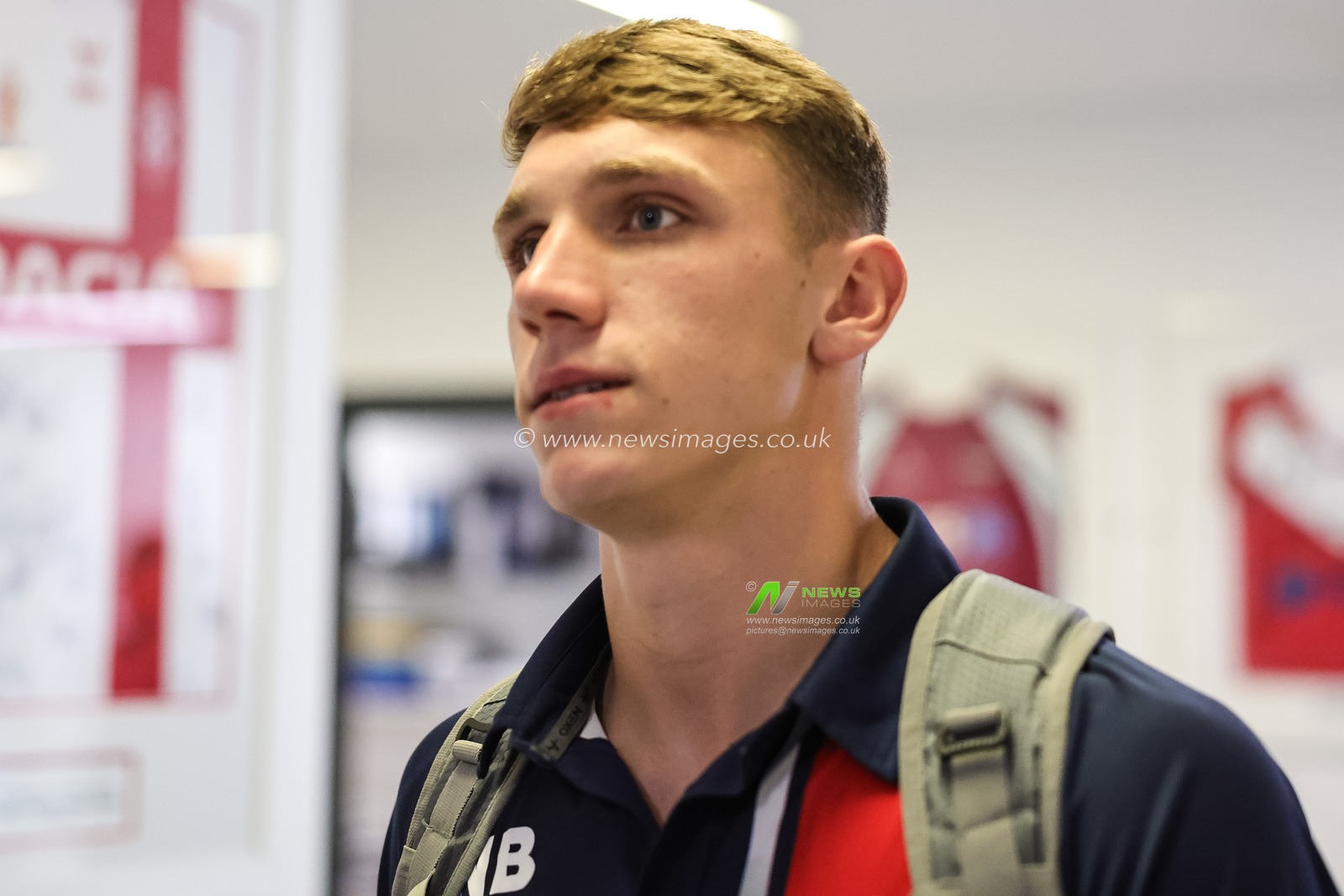 Noah Booth of Hull KR arrives during the Betfred Super League Round 20 Salford Red Devils vs Hull KR at Salford Community Stadium, Eccles, United Kingdom, 31st July 2025

(Photo by Mark Cosgrove/News Images)