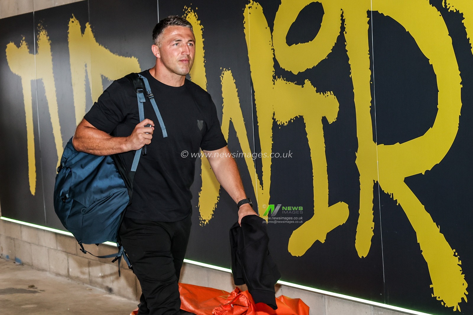 Sam Burgess manager of Warrington arrives during the Betfred Super League round 13 match Warrington Wolves vs Hull FC at The Halliwell Jones Stadium, Warrington, United Kingdom on 05 June 2026

(Photo by Alfie Cosgrove/News Images)