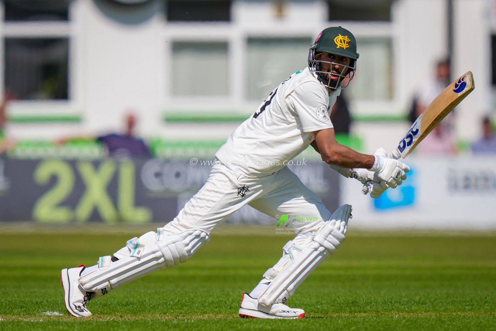 Haseeb Hameed of Nottinghamshire takes a run during Leicestershire County Cricket Club vs Nottinghamshire County Cricket Club in Country Cricket Division One Day 1 at Grace Road, Leicester, United Kingdom on 01 May 2026

(Photo by Maynard Manyowa/News Images)
