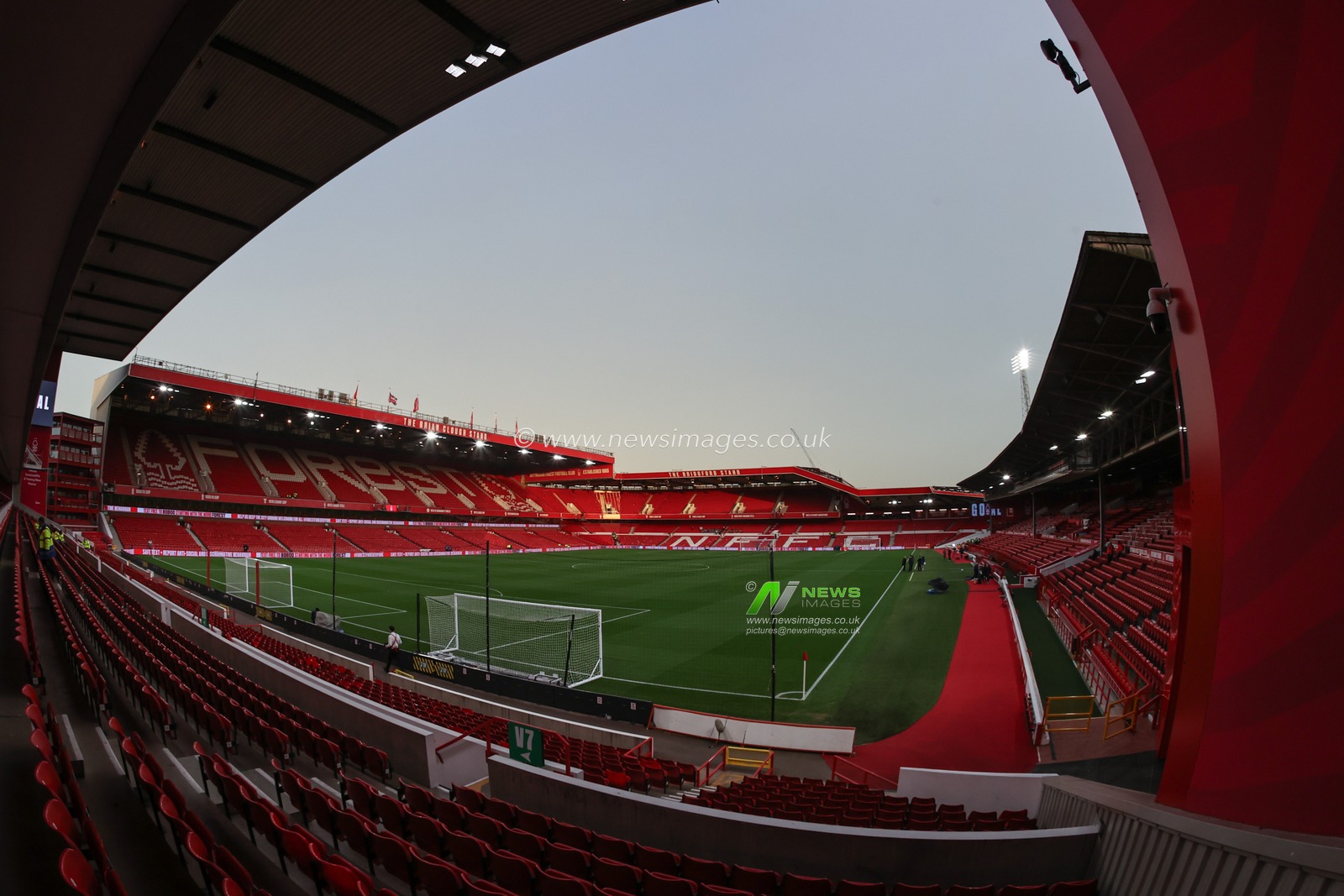 A general view of the City Ground ahead of the Premier League match Nottingham Forest vs Crystal Palace at City Ground, Nottingham, United Kingdom, 21st October 2024

(Photo by Alfie Cosgrove/News Images)