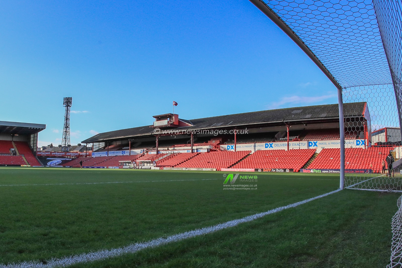 A general view of Oakwell during the Sky Bet League 1 match Barnsley vs Wigan Athletic at Oakwell, Barnsley, United Kingdom, 1st January 2024

(Photo by Alfie Cosgrove/News Images)