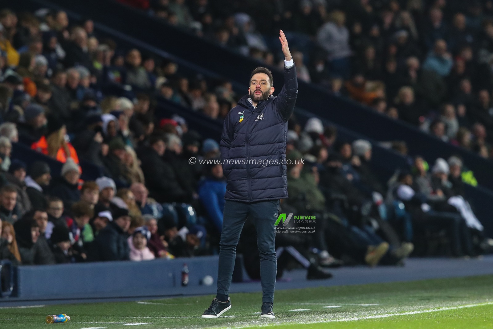 Carlos CorberÃ¡n manager of West Bromwich Albion gives his players instructions during the Sky Bet Championship match West Bromwich Albion vs Coventry City at The Hawthorns, West Bromwich, United Kingdom, 1st March 2024

(Photo by Gareth Evans/News Images)