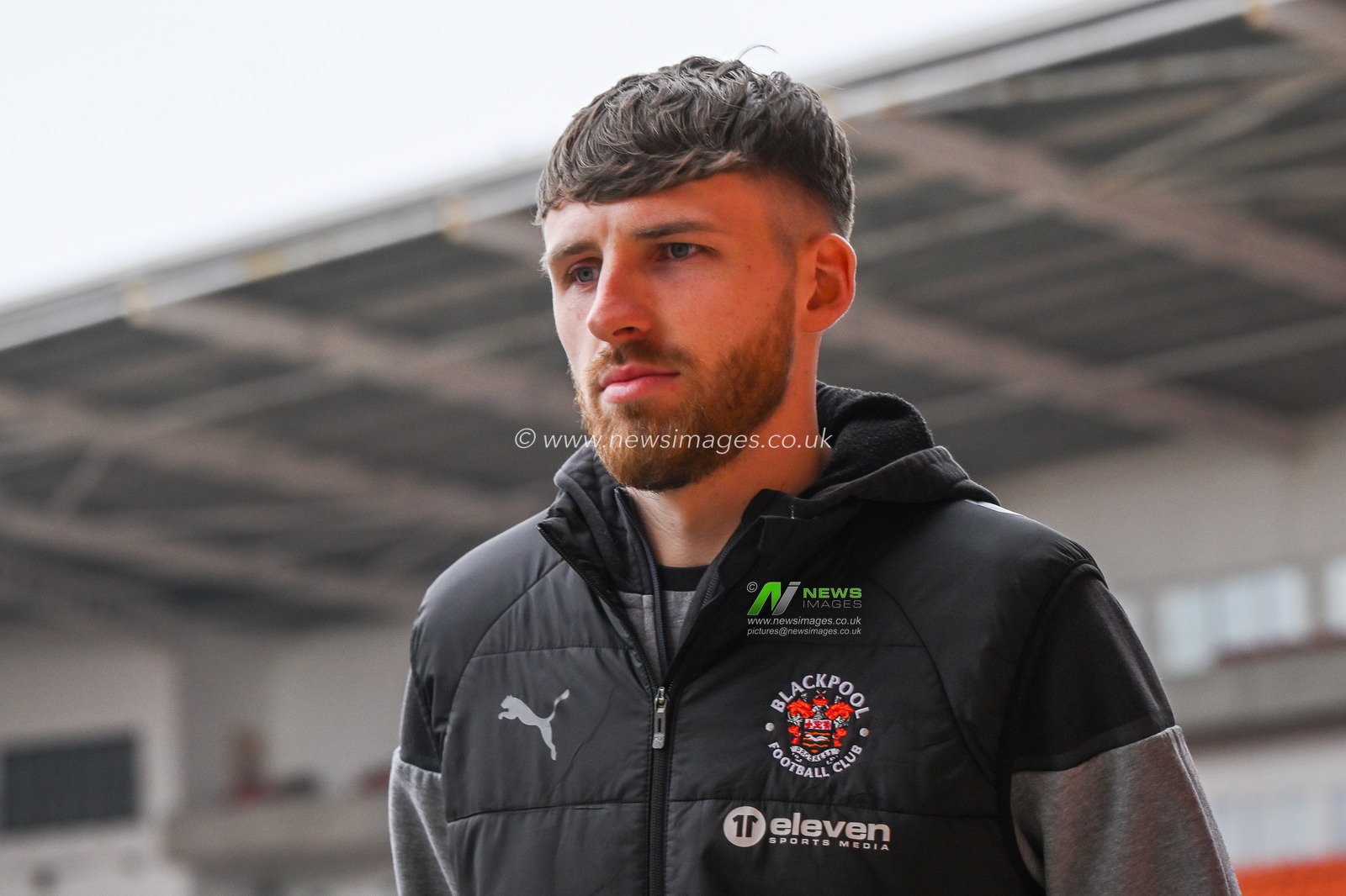 Daniel Grimshaw of Blackpool arrives ahead of the Sky Bet League 1 match Blackpool vs Portsmouth at Bloomfield Road, Blackpool, United Kingdom, 9th March 2024

(Photo by Craig Thomas/News Images)