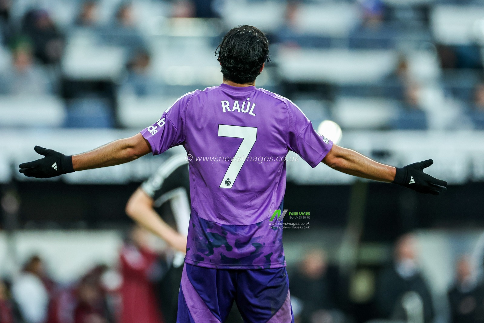 Raul Jimenez of Fulham reacts after being substituted during the Premier League match Newcastle United vs Fulham at St. James's Park, Newcastle, United Kingdom, 1st February 2025

(Photo by Mark Cosgrove/News Images)