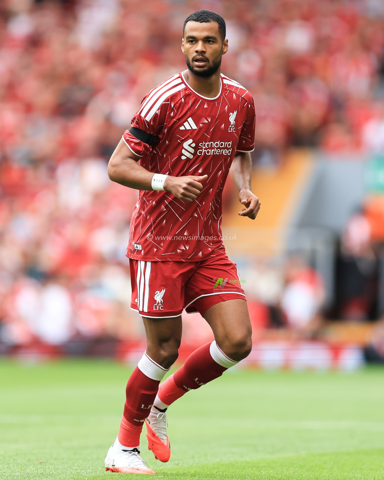 Cody Gakpo of Liverpool during the pre-season friendly match Liverpool vs Monaco at Anfield, Liverpool, United Kingdom on 09 August 2026

(Photo by Jorge Horsted/News Images)
