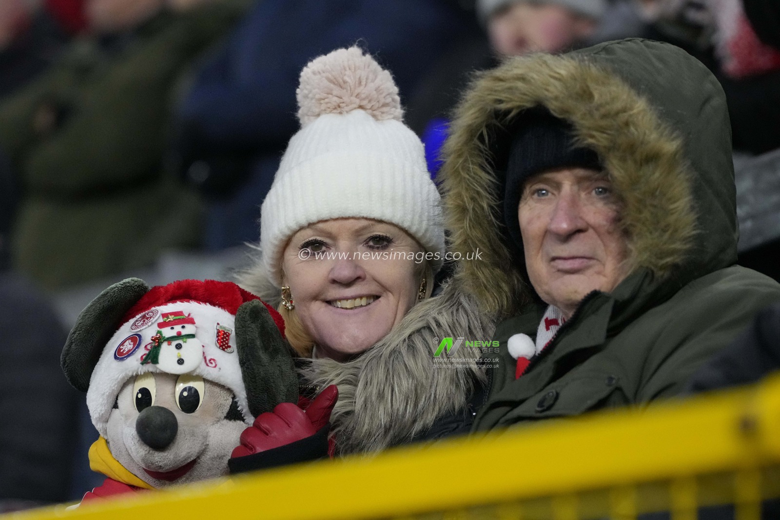 Festive Middlesbrough fans during the Sky Bet Championship match Burnley vs Middlesbrough at Turf Moor, Burnley, United Kingdom, 17th December 2022

(Photo by Steve Flynn/News Images)