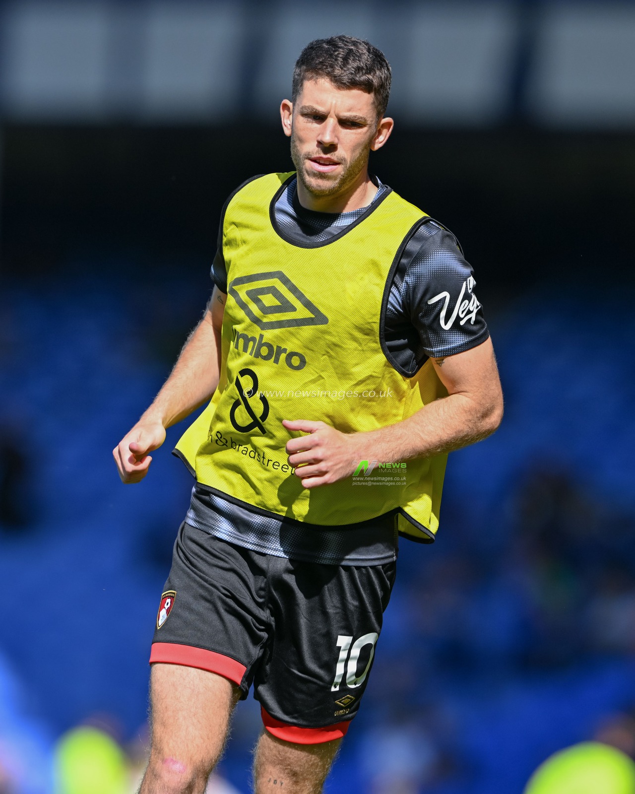 Ryan Christie of Bournemouth warms up ahead of the Premier League match Everton vs Bournemouth at Goodison Park, Liverpool, United Kingdom, 31st August 2024

(Photo by Cody Froggatt/News Images)