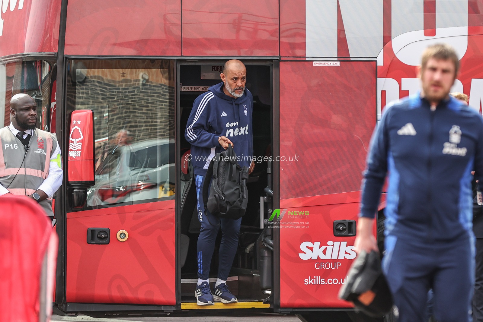 Nuno Espirito Santo Manager of Nottingham Forest arrives during the Premier League match Nottingham Forest vs Everton at City Ground, Nottingham, United Kingdom, 12th April 2025

(Photo by Alfie Cosgrove/News Images)