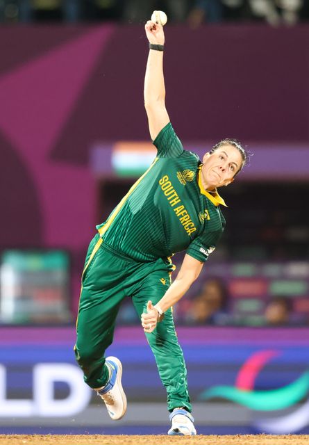 Marizanne Kapp of South Africa during the ICC Women's ODI Cricket World Cup Final 2025 session India Women vs South Africa Women at Dr. D.Y. Patil Sports Academy, Navi Mumbai, India, 2nd November 2025

(Photo by Shubhajit Roy Karmakar/News Images)