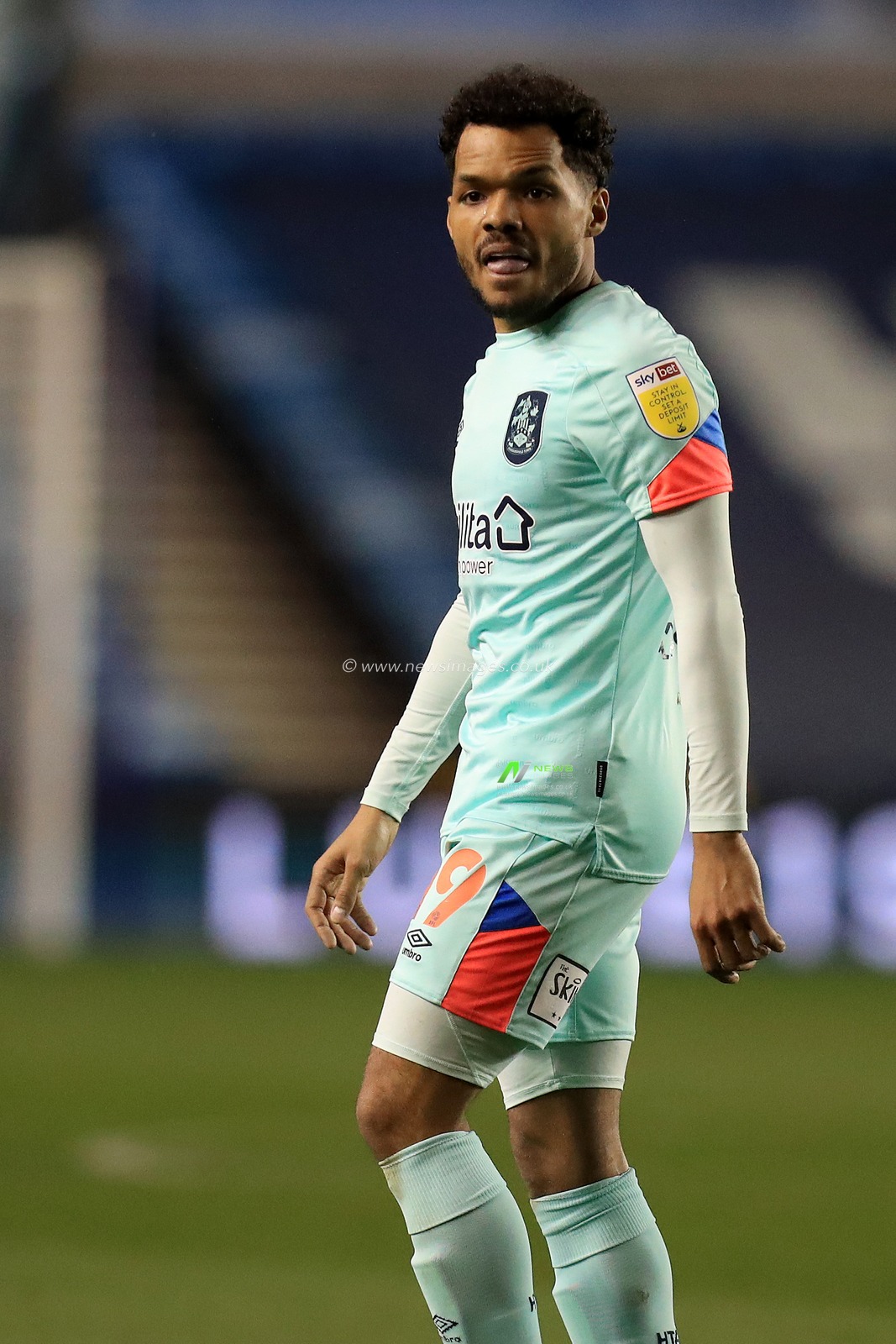 Duane Holmes #19 of Huddersfield Town.