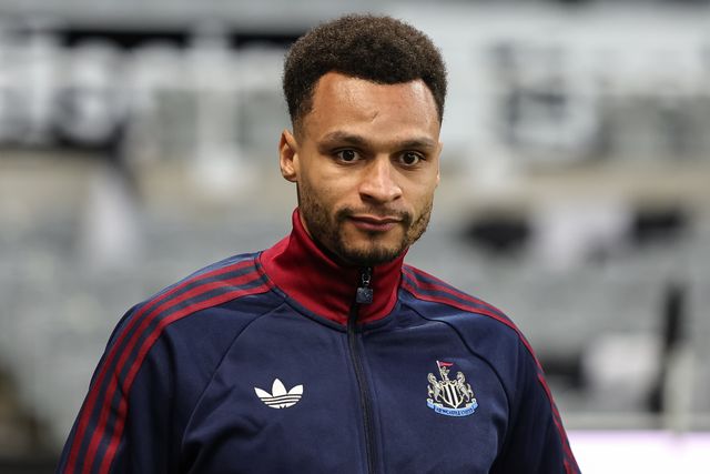Jacob Murphy of Newcastle Untied arrives during the Emirates FA Cup 5th Round  match Newcastle Untied vs Manchester City at St. James's Park, Newcastle, United Kingdom on 07 March 2026

(Photo by Mark Cosgrove/News Images)