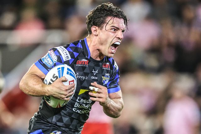 Betfred Super League round 21 Leigh Leopards v Leeds Rhinos