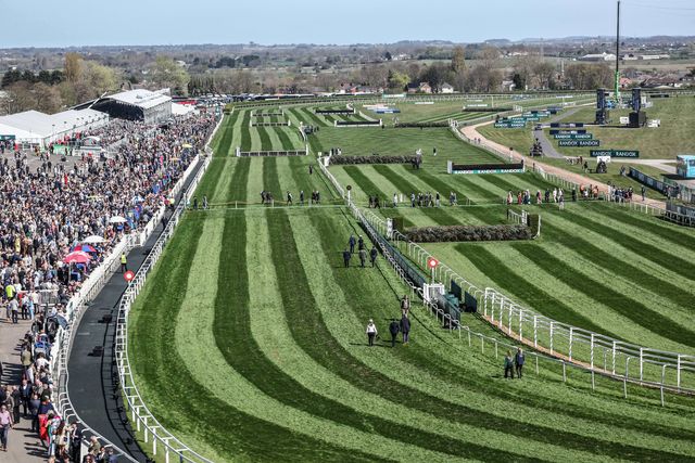 A general view of Aintree during the Randox Grand National 2025 Day 3 Grand National Day at Aintree Racecourse, Liverpool, United Kingdom, 5th April 2025

(Photo by Mark Cosgrove/News Images)