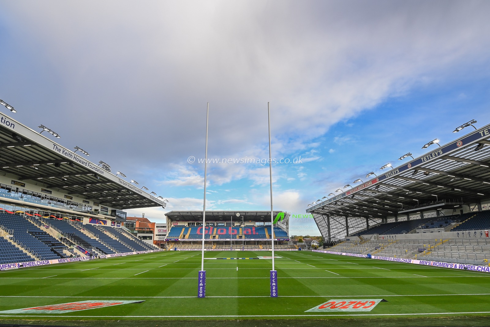 General view of Headingley Stadium, venue for today's  Rugby League World Cup 2021 match Australia vs Fiji at Headingley Stadium, Leeds, United Kingdom, 15th October 2022

(Photo by Craig Thomas/News Images)