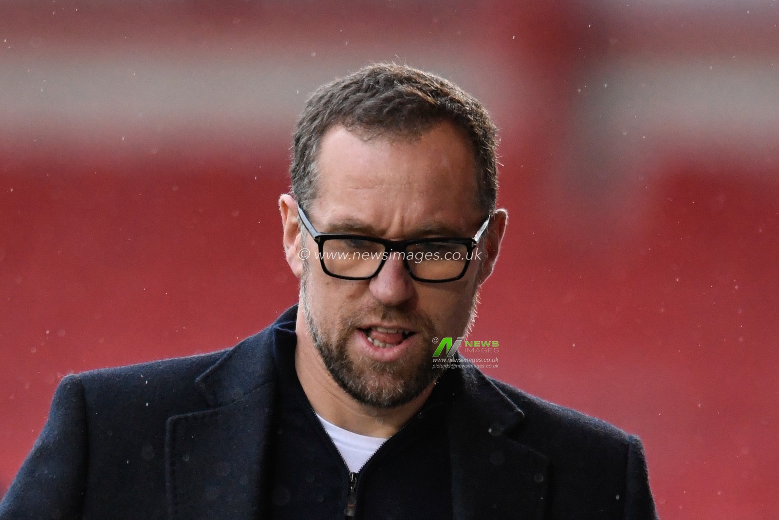 David Artell manager of Crewe Alexandra at the game