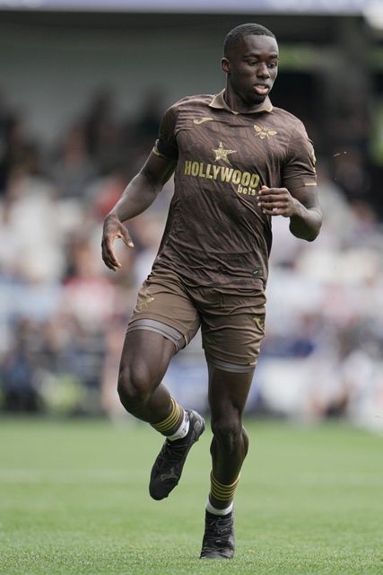 Michael Kayode of Brentford during the Pre-season friendly match Queens Park Rangers vs Brentford at Kiyan Prince Foundation Stadium, London, United Kingdom, 2nd August 2025

(Photo by Harvey Murphy/News Images)