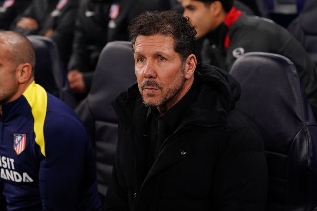Diego Simeone manager of Atlético Madrid during the UEFA Champions League match Tottenham Hotspur vs Atletico Madrid at Tottenham Hotspur Stadium, London, United Kingdom on 18 March 2026

(Photo by Harvey Murphy/News Images)