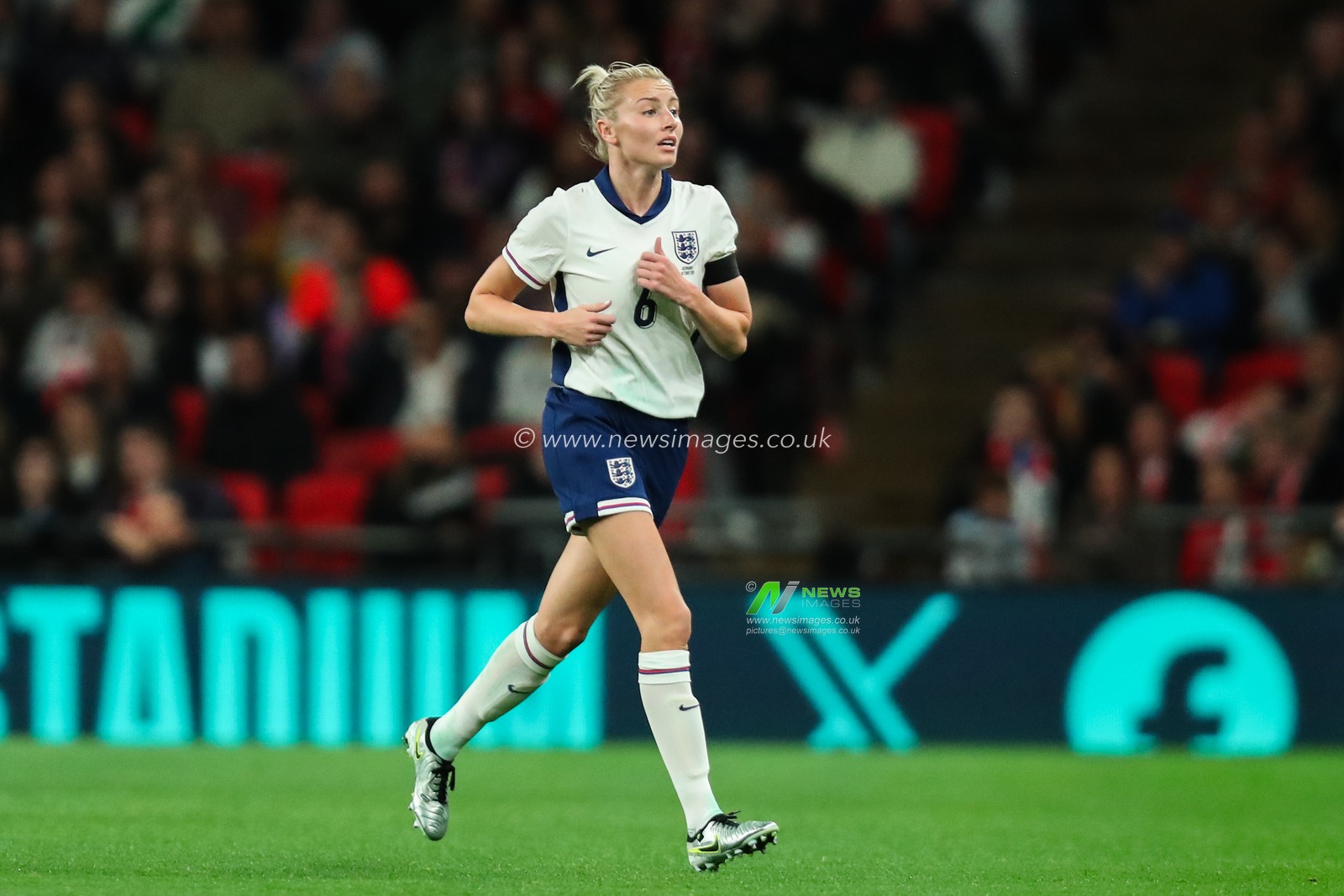 Leah Williamson of England during the International Friendly match England Women vs Germany Women at Wembley Stadium, London, United Kingdom, 25th October 2024

(Photo by Izzy Poles/News Images)