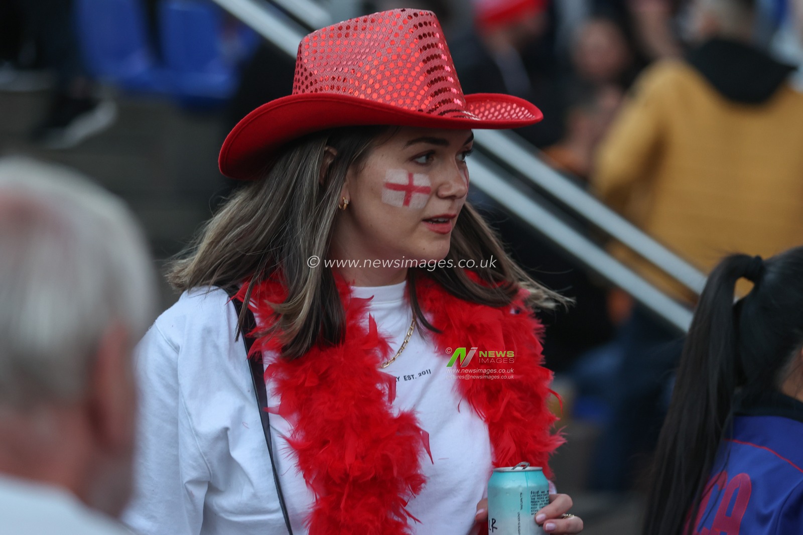 Fans arrive during the FIFA Women's World Cup 2023 Final match Spain Women vs England Women at Stadium Australia, Sydney, Australia, 20th August 2023

(Photo by Patrick Hoelscher/News Images)