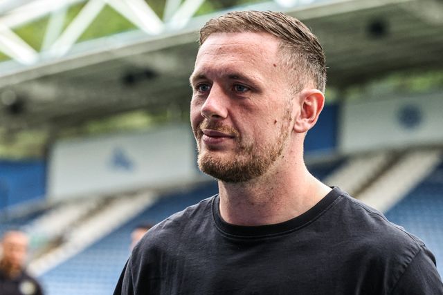 Ben Currie of Warrington Wolves arrives during the Betfred Super League round 10 match Huddersfield Giants vs Warrington Wolves at Accu Stadium, Huddersfield, United Kingdom on 02 May 2026

(Photo by Alfie Cosgrove/News Images)