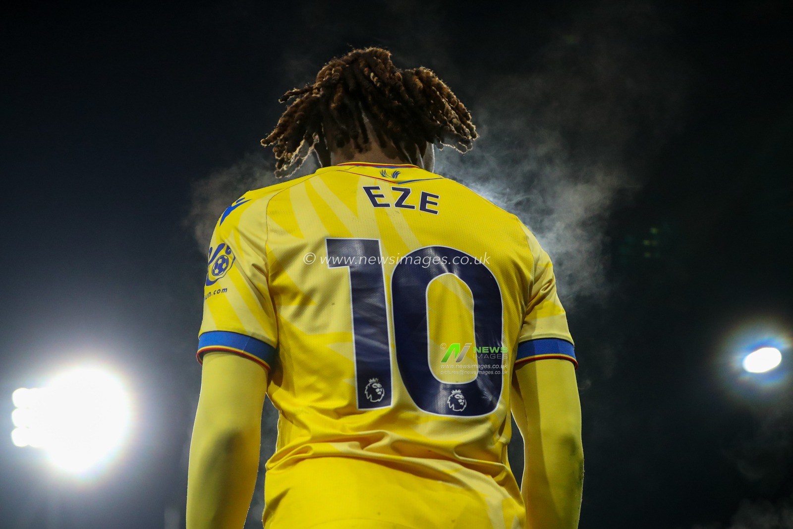 The shirt back of Eberechi Eze of Crystal Palace during the Premier League match Ipswich Town vs Crystal Palace at Portman Road, Ipswich, United Kingdom, 3rd December 2024

(Photo by Izzy Poles/News Images)